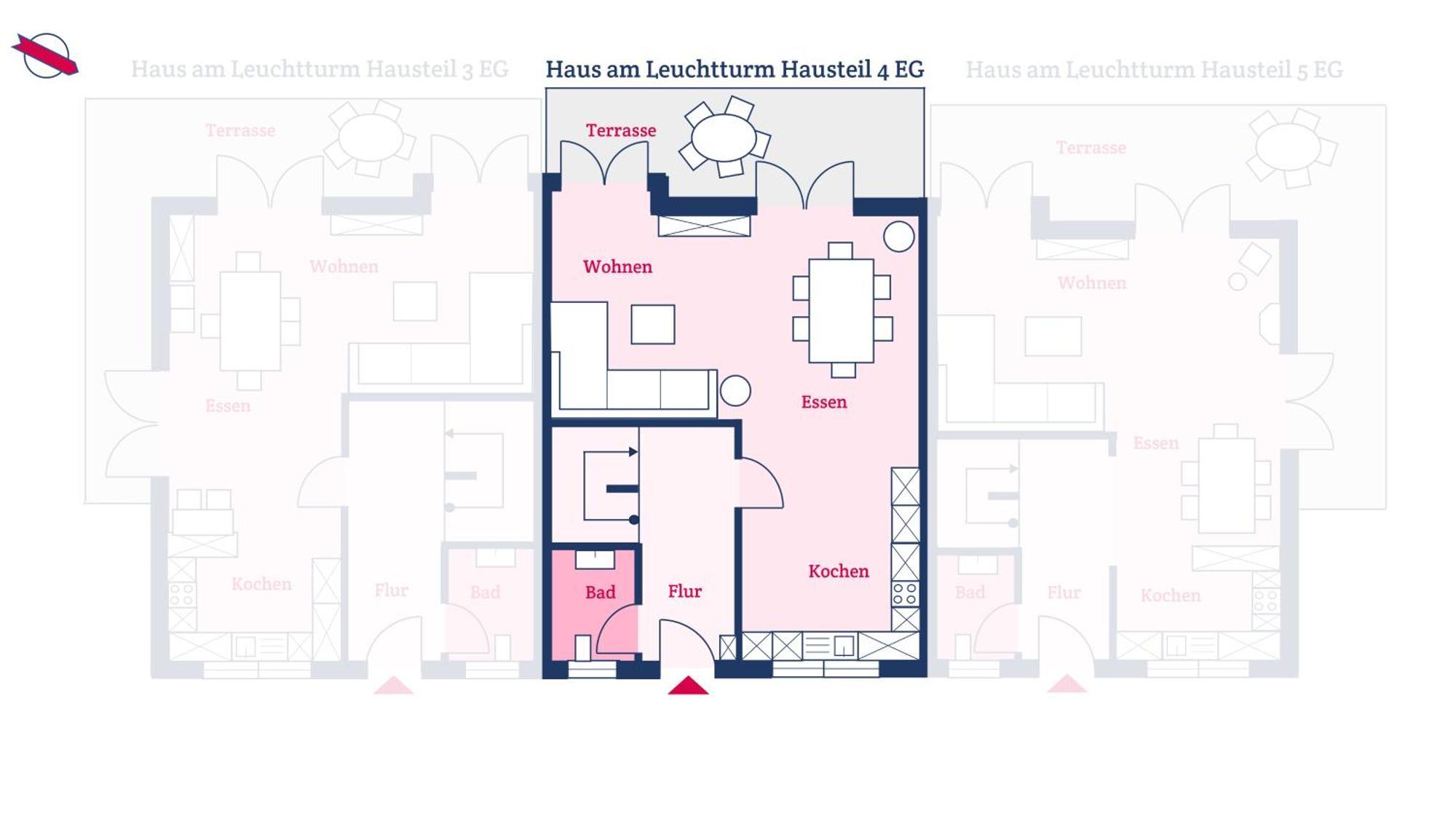 Haus Am Leuchtturm Wohnung 4 Wyk auf Foehr Luaran gambar